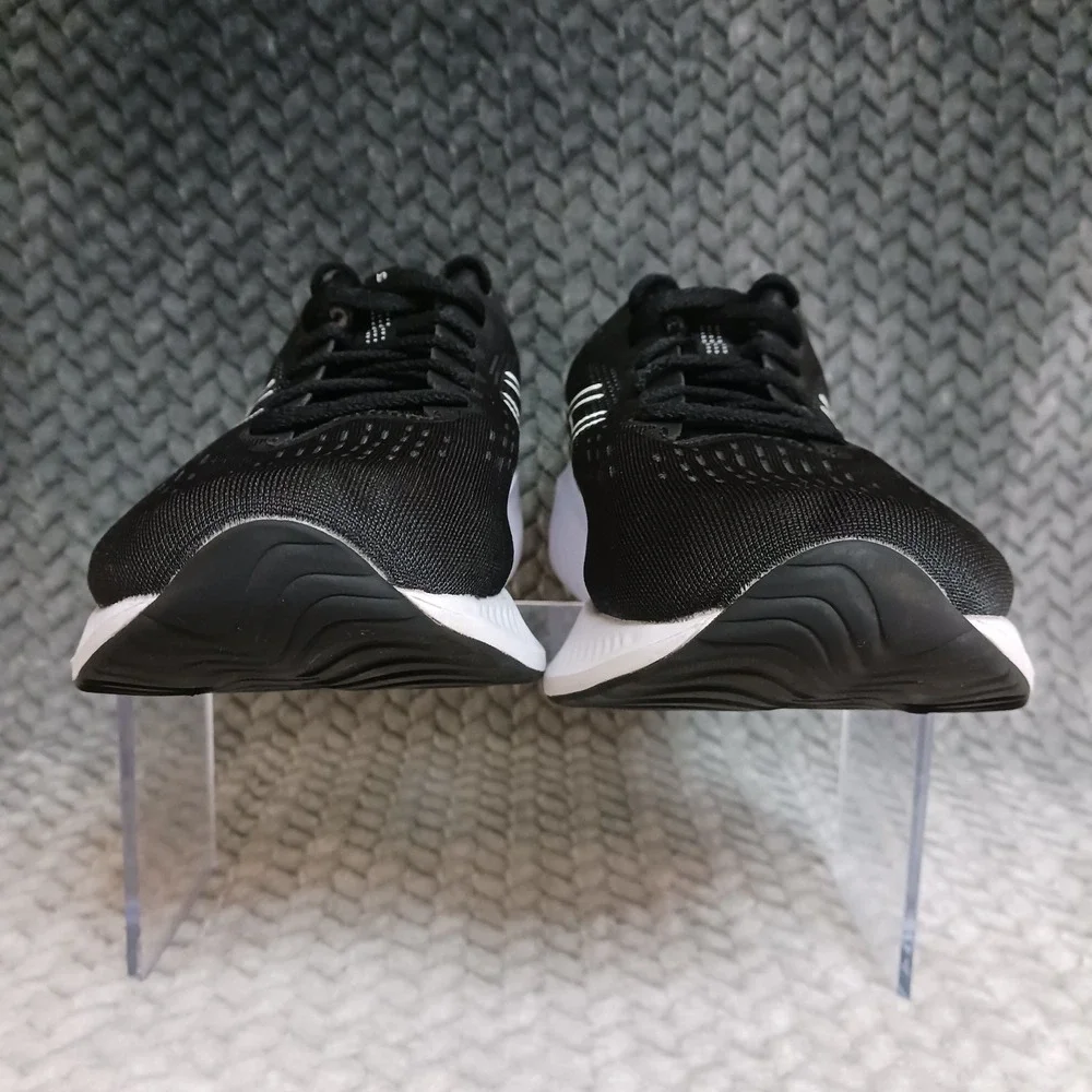 Asics Black and White Athletic Running Shoes